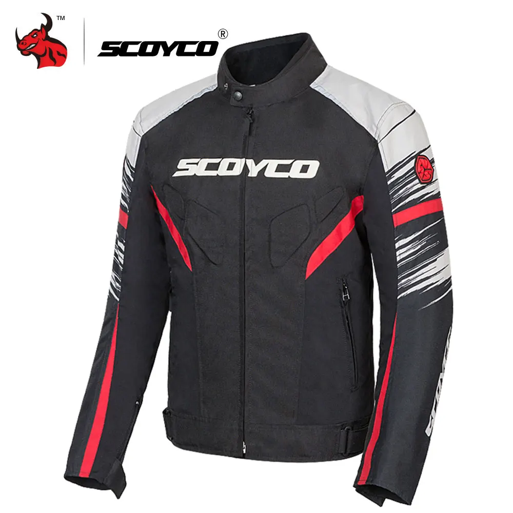 SCOYCO мотоциклетная куртка для мотокросса осень зима мото куртка защитное снаряжение броня Мужская мотоциклетная одежда M-3XL