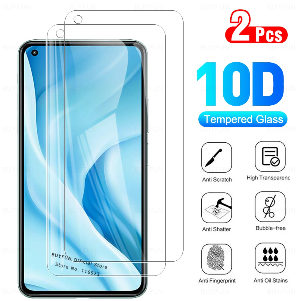 2pcs tempered glass for Xiaomi Mi 11 Lite 5G screen protector Xiomi Xaomi 11Lite Lite11 protective galss | Мобильные телефоны и