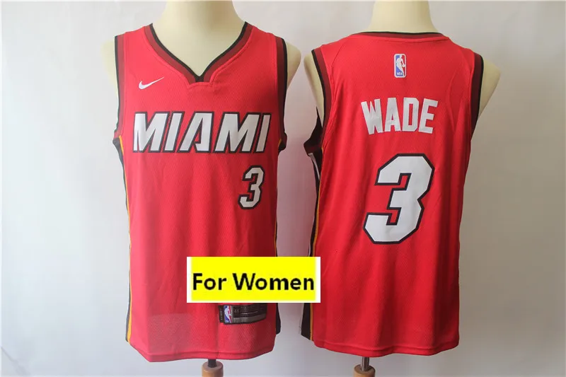 As photo Женский Молодежный детский бейсбольный мяч Майями Dwyane Wade Jimmy Butler трикотажные изделия - Цвет: As photo