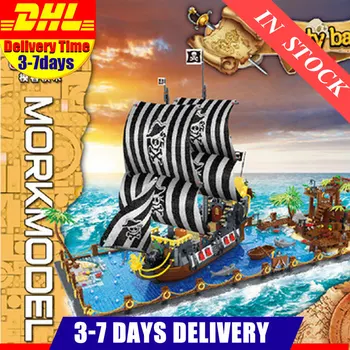

5937 PCS New Ideas 031002 Pirates of Barracuda Bay Booty Bay Building Blocks Bricks Boys Toys Gift Birthday Christmas Gifts