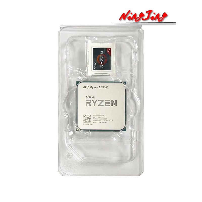 Процессор AMD Ryzen 5 5600G для ПК центральный процессор компьютера 6 ядер 12 потоков 5600