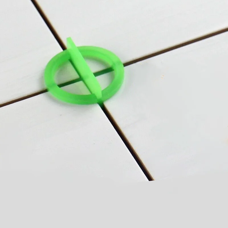 

100pcs Cross Removable Tile Leveling System Slit Locator Floor Laying Tool Tile Alignment Leveler Clips Construction Tool DIY