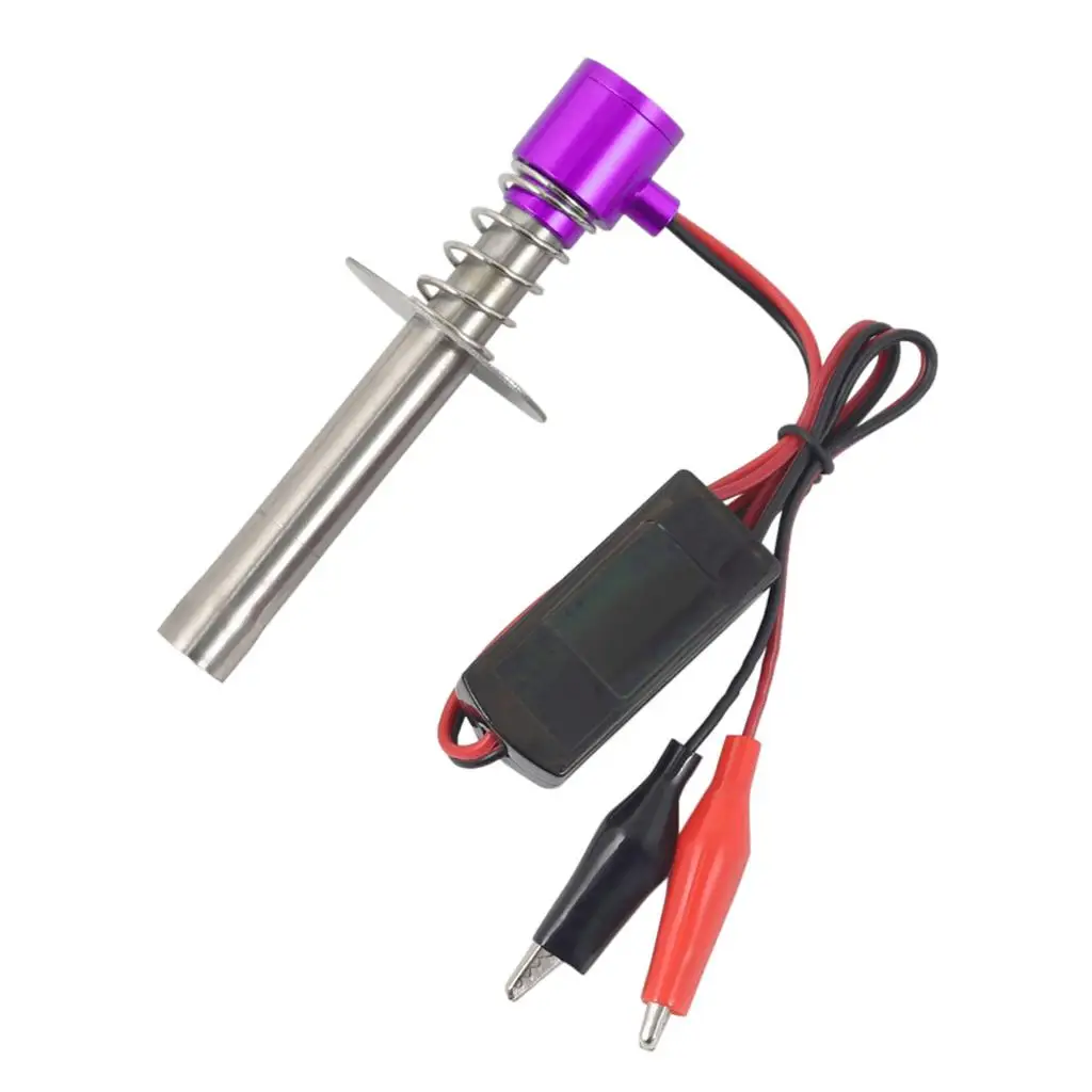 1 шт. подходит для HSP 94122 94188 RC автомобиль нитро газовый двигатель светящийся