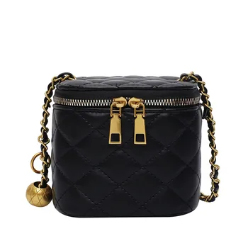 

Women's Messenger Bags Fashion Chains Box Pu Leather Crossbody Bags For Women 2020 Luxury Shoulder Bag Ladies Handbags