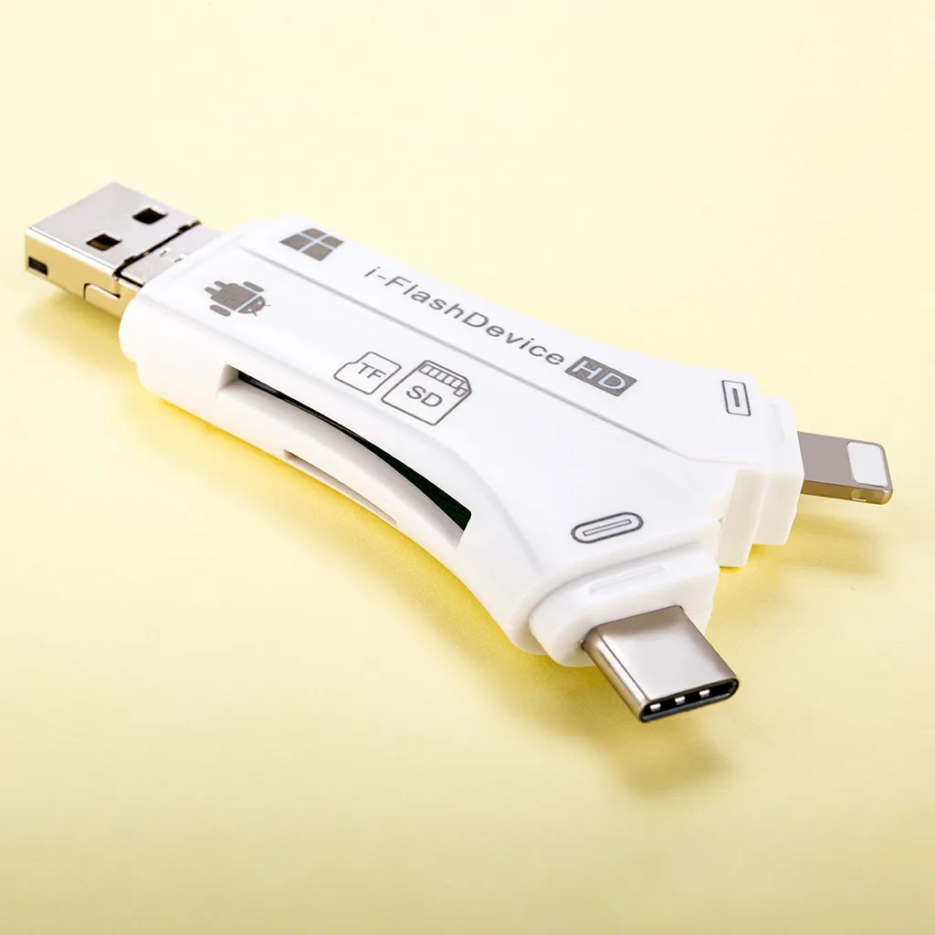 Кард-ридер USB 3,0 type C для SD Micro SD TF адаптер для ноутбуков Аксессуары OTG кардридер смарт-память SD кардридер#3