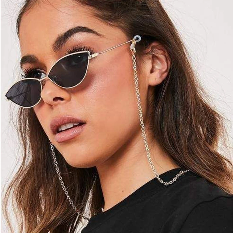 Glasses chain girl Fashion Chains Silicone Eyeglasses O Long Pendant Eye glasses strap Gift | Украшения и аксессуары