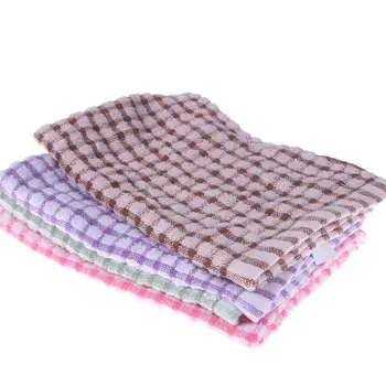 

Household Cleaning Tools Tea Towels Pack Set Terry Cotton Kitchen Dish Cloths Large Cleaning Check Wash Cloths hot
