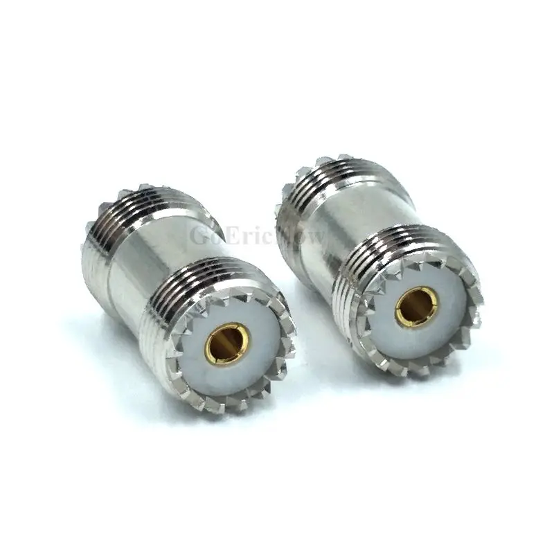 4 pcs RF Coax S0 239 UHF Female to UHF Female Coax Cable Adapter UHF