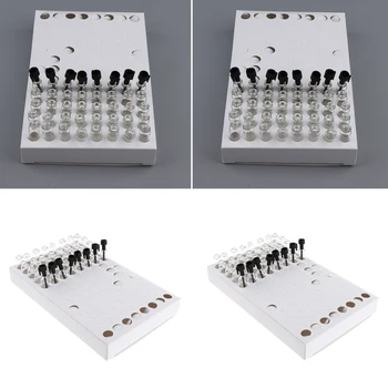 

208 Count Clear Mini Glass Perfume Sample Vials Empty Essential Oils Fragrance Bottles 1ml/2ml with Organizer Box