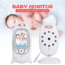 Беспроводной цветной видеоняня 2,0 дюймов ЖК-экран камера няня камера ночного видения контроль температуры Колыбельная VB601