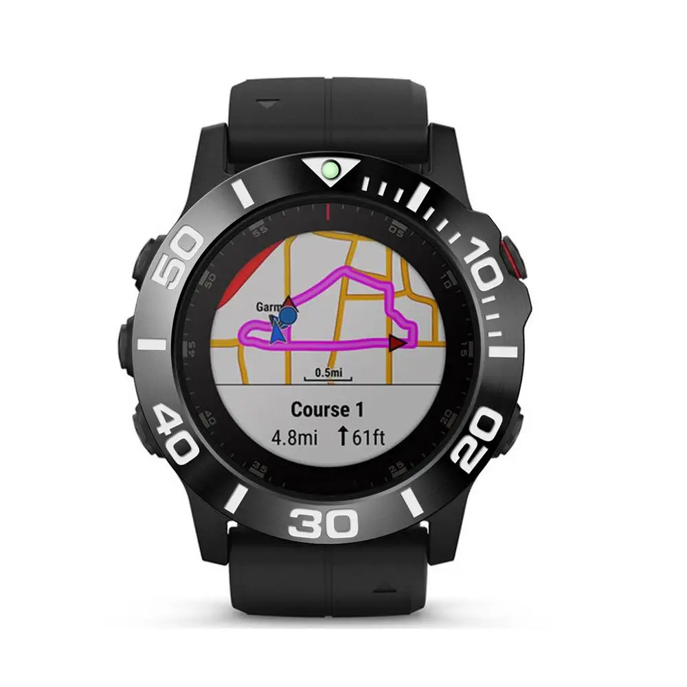 Светящийся ободок кольцо клейкая крышка Анти чехол от царапин для Garmin Fenix 5X плюс Смарт часы аксессуары Fenix5X плюс протектор