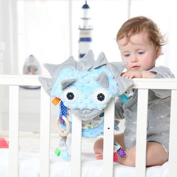 

Children Baby Soft Plush Animal Doll Toy Infant Appease Towel Grasping Rattles Playmate Kids Calm Toyshot