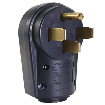

50Amp Rv Replacement Male Plug With Easy Unplug Design