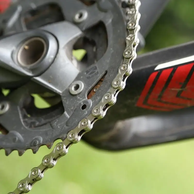 Стальной материал MTB велосипедная цепь 10 скоростей 116 звеньев тонкое мастерство Инвариант для наружных аксессуары для езды 210 мм X 65 мм X 10 мм