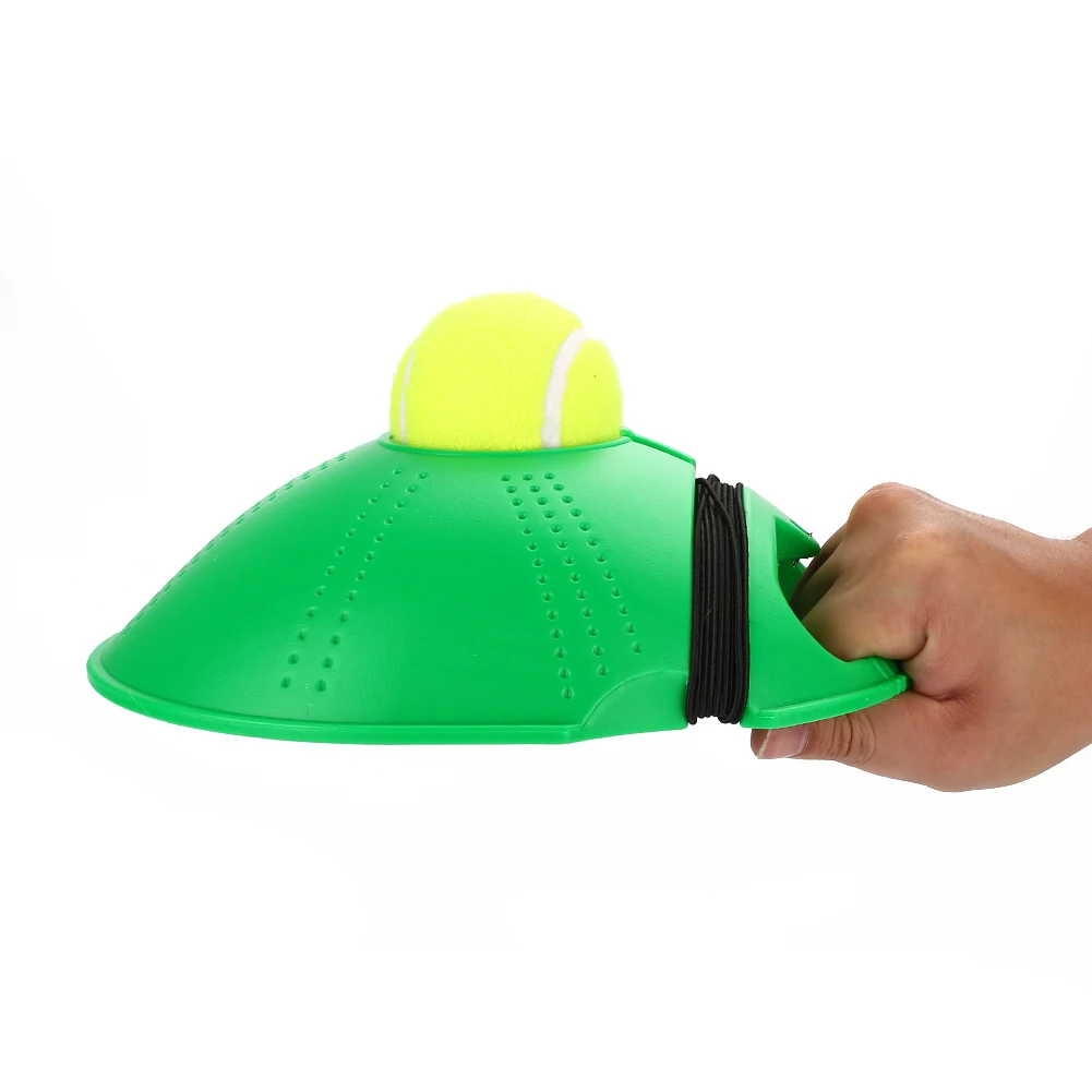 Practical Tennis Training Tool Tennis Practice Trainer 2 Color Home Sports Movement Sparring Device Tennis Singles Linker