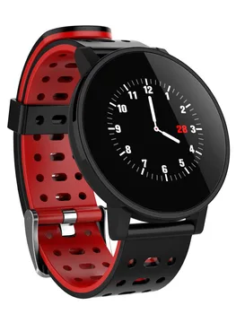 

Smart Watch Sport Fitness Activity Heart Rate Tracker Blood Pressure wristband Waterproof band T03 IPS Round fashion Watch PK Q8