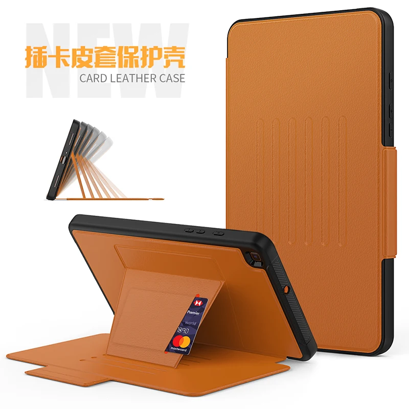 

Чехол для Samsung Galaxy Tab A 8,0, кожаный, 2019, T290, T295, умный чехол с функцией автоматического сна, пробуждения и подставкой, ручка
