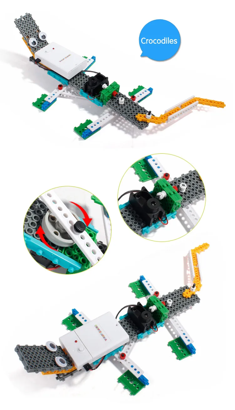 12 in 1 diy toys educational sicence toy building block electronic Toy