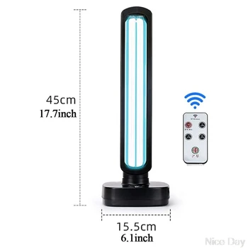 

Sterilization Lamp Anti-Bacterial Rate 99.99% Mobile Portable Disinfect Light A17 20 Dropship