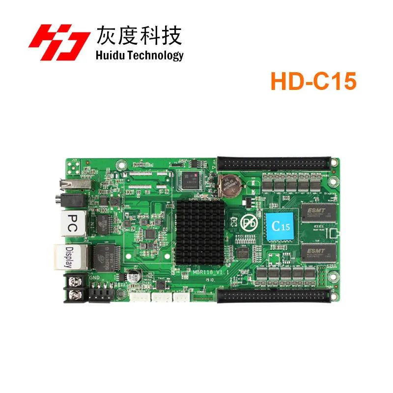 Асинхронная полноцветная карта управления Huidu C15 поддержка huidu HDP602 HD led
