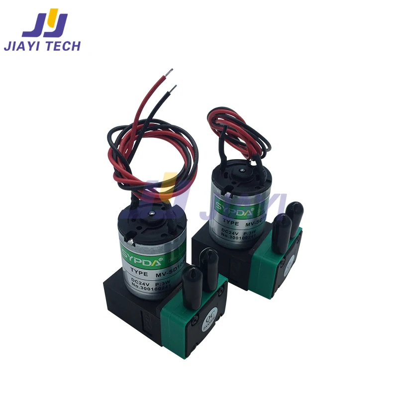 

2Pcs DTF Sypda Small Pump 24V 3W 100-200ml/min Diaphragm Pump for Flora/Allwin/Witcolor Series Inkjet Printer