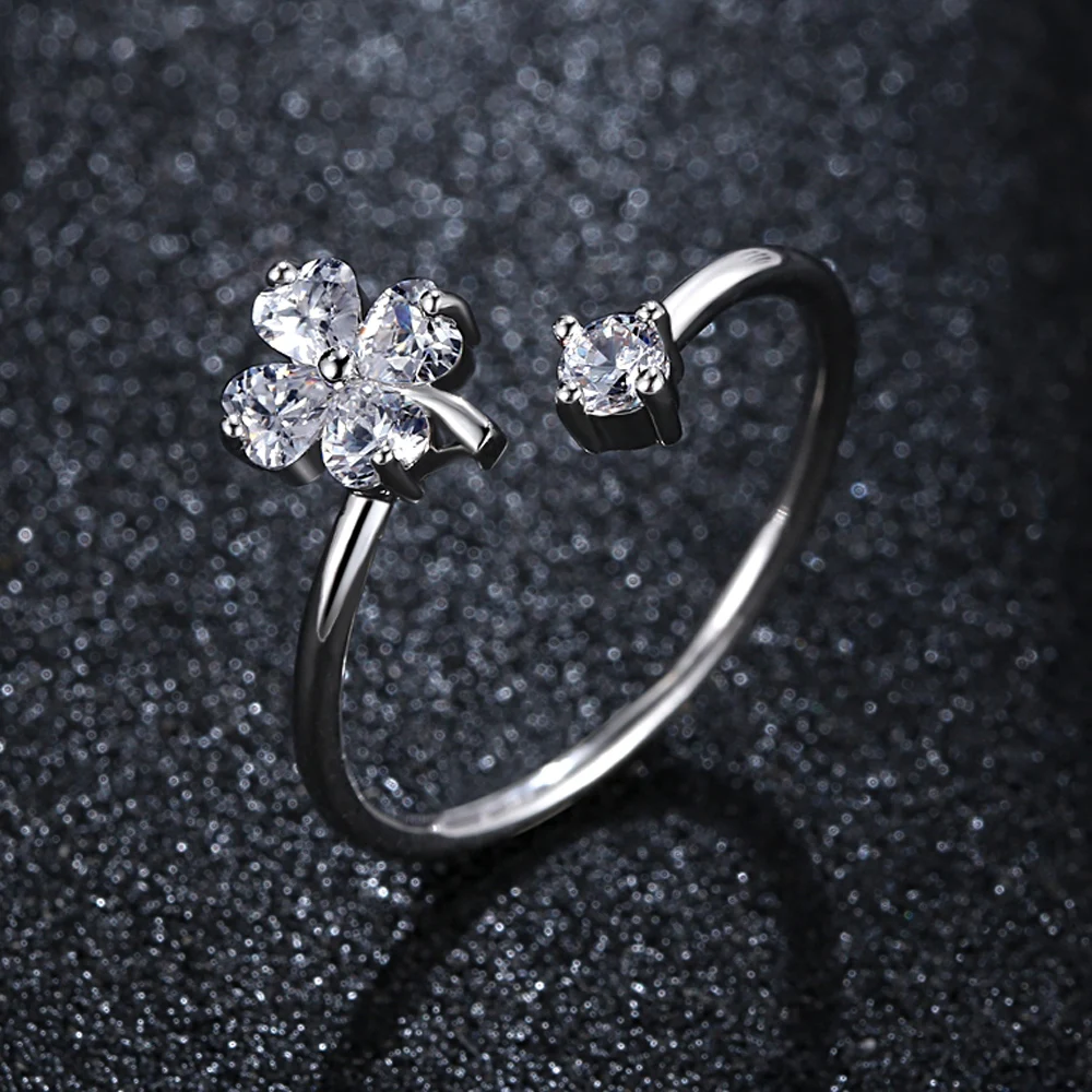 Новое модное кольцо Луна& ЗВЕЗДА открытые, кольца на палец для женщин девушек ювелирные изделия - Цвет основного камня: R152-1