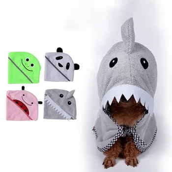 

HotDog Bathrobe Bath Towel Drying Towel Polyester Soft Durable Strong Absorption Super Absorbent Pet Drying Towel