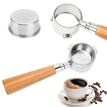 

NICEYARD Coffee Bottomless Portafilter for Delonghi EC680/EC685 Filter 51MM Replacement Filter Basket Kitchen Accessories