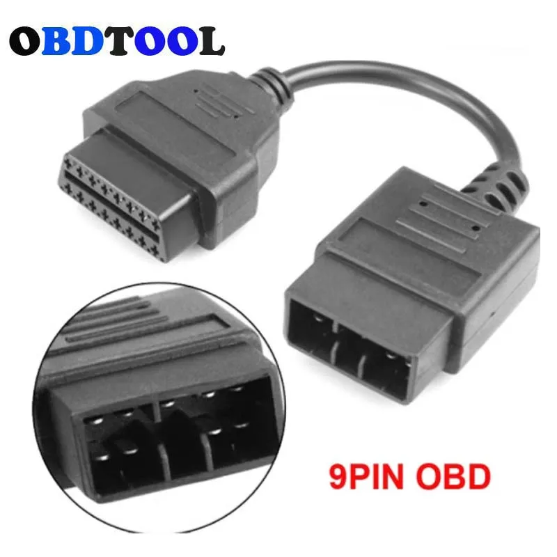Кабель-удлинитель OBD 2 16-контактный для автомобиля, 9-контактный