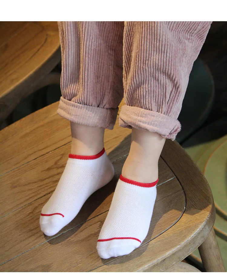 Spring And Summer New Style Children Mesh Breathable Hidden Ankle Socks Wholesale Children Socks Cartoon Pattern Thin No-show So