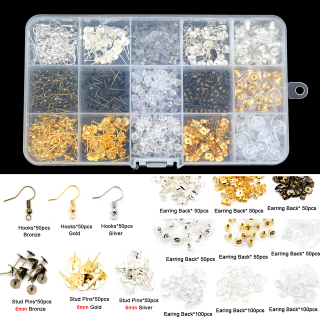 Set Box 3 4 5 6 7 8 10mm 8 Colors Open Jump Rings Split Rings Link Loop For DIY Jewelry Making Findings Connector