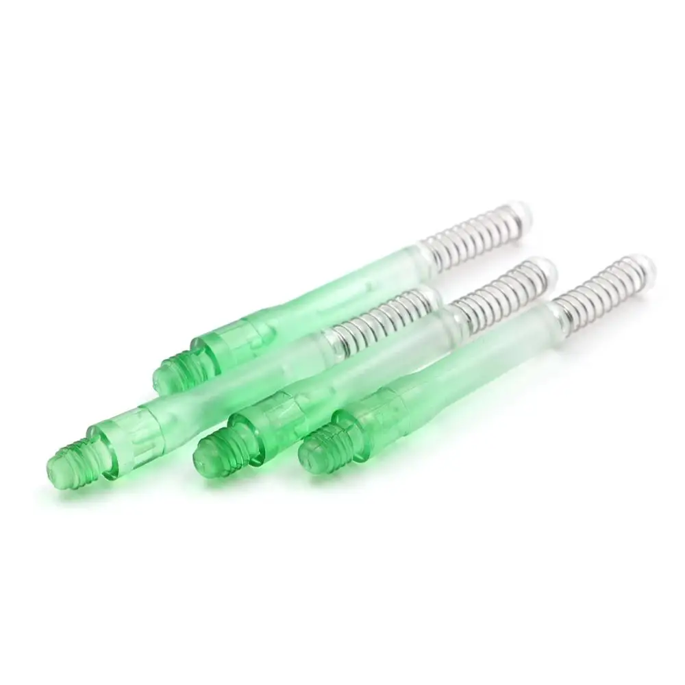 CUESOUL AK7 Dart Shaft Gree for Steel Tip Dart and Soft Tip Dart-Graduated Light Green Color