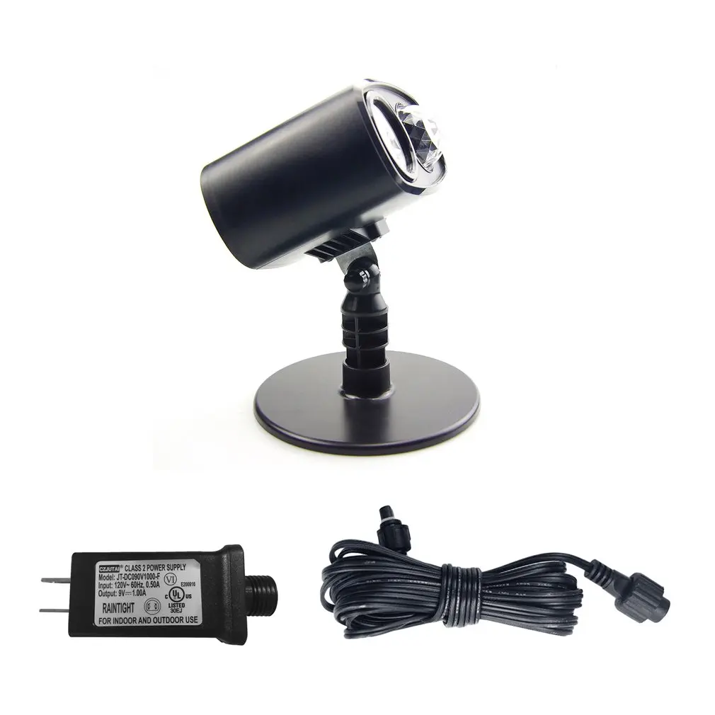 

ICOCO LED Moving Landscape Projector Light Spotlight Stake Lamp for Christmas Halloween Festival Party Holiday Decor Drop Ship