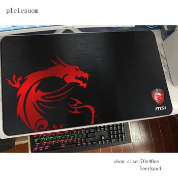 

MSI mouse pad Professional mousepads 800x400x3mm best gaming mousepad gamer personalized Indie Pop mouse pads keyboard pc pad