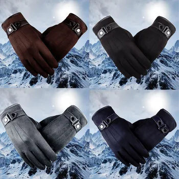 

Anti Slip Men Warm Motorcycle Ski Snow Snowboard Gloves Breathable Touch Screen Protect your hands guantes rekawiczki перчатки