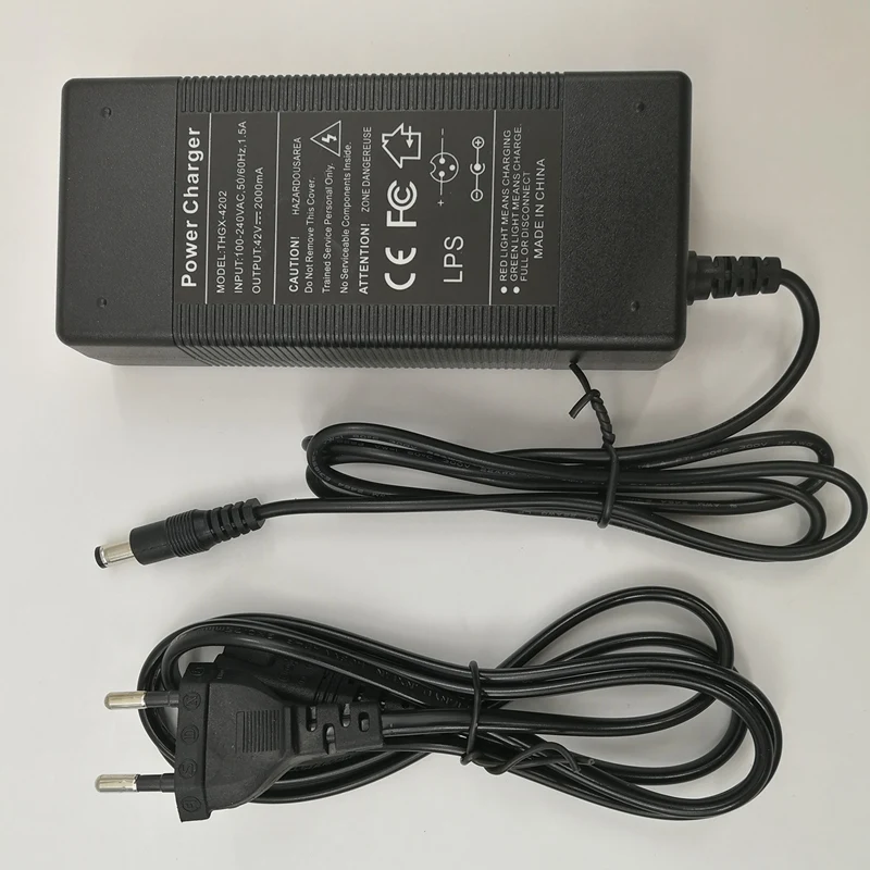 Зарядное устройство для Kugoo S1 электрический скутер 42V 1.5Ah зарядное устройство(ЕС вилка
