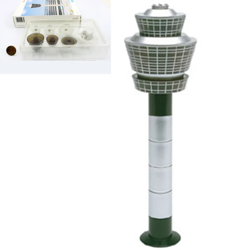 

6 Combinations 1: 500 Airport Control CCTV Tower Set Model F Airbus Boeing Airport Aircraft Plane Scene Display Toy Accessories