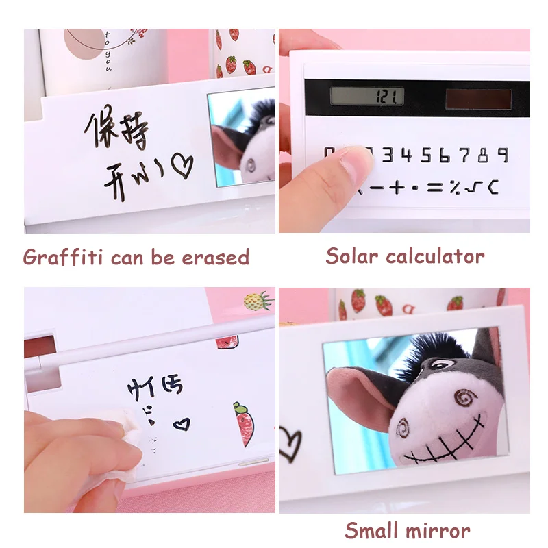 NBX pen box multi-function large-capacity pencil case boys and girls simple Korean version of the k - 4000243991001