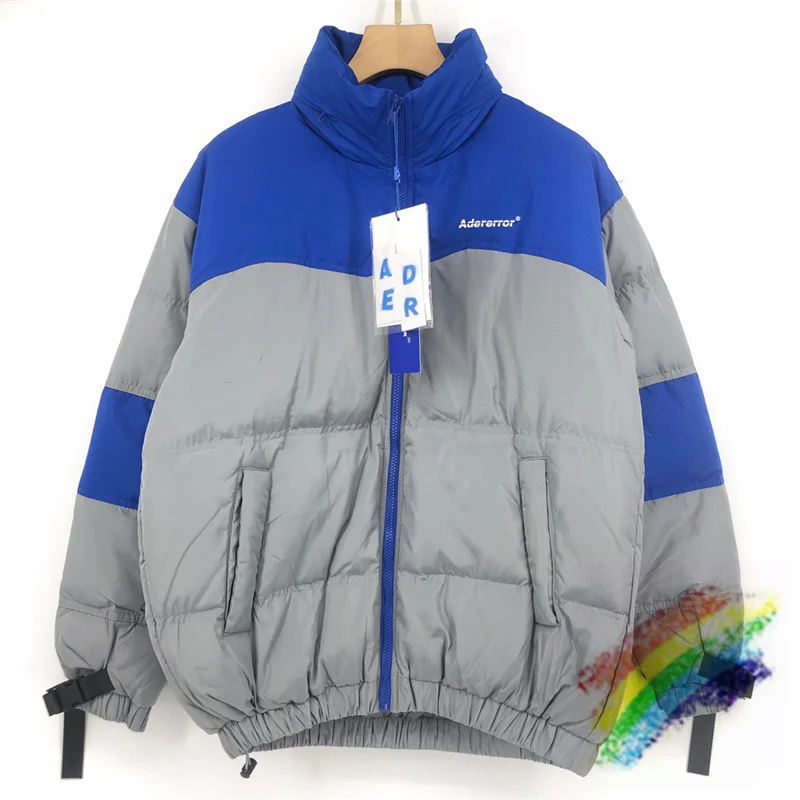 Black ADER ERROR PUFFER Jacket Men 