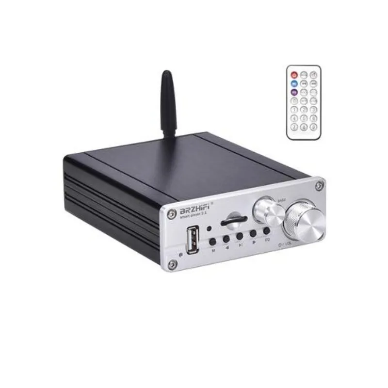 Bluetooth 5,0 HIFI TPA3116 50 Вт+ 50 Вт+ 100 Вт 2,1 канальный стерео аудио сабвуфер Amplfiier Bass Amp Board TF USB FM Автомобильный домашний кинотеатр