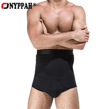 ONYPPAH для мужчин, Утягивающее нижнее белье, высокая талия, тренажер, контроль живота, трусы для мужчин, Корректирующее белье