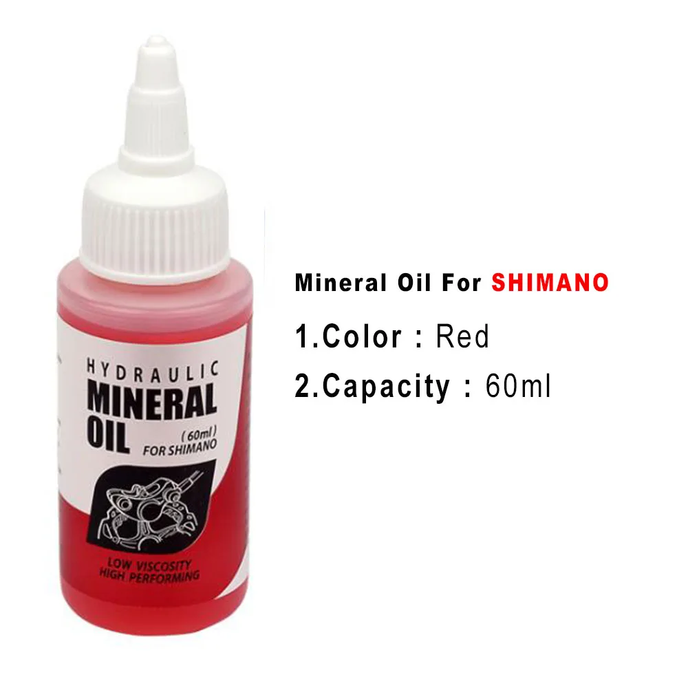Гидравлический дисковый тормоз Bleed Kit MTB велосипед универсальный набор инструментов для Shimano/Tektro/Magura/Sram/Avid/Hayes/Formula/Butt Brake/Giant - Цвет: Mineral Oil Red
