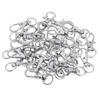 

Snap Clasp Revolving Sliding Door Lobster Clasp Clip Wallet Making Climbing Carabiners Keychain Bag Backpack Straps Accessories