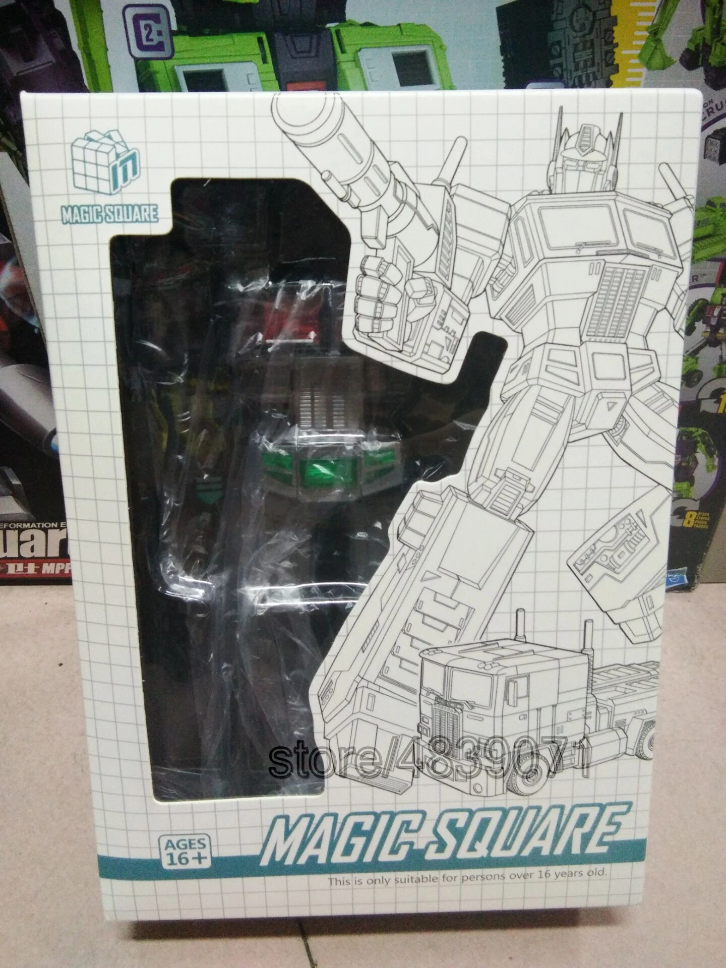 MS фигурка игрушка MS-01B MS-01S маленькая пропорция черный Nemesis Prime OP Death цвет OP грузовик деформация ко трансформация - Цвет: MS-01B( With Box)
