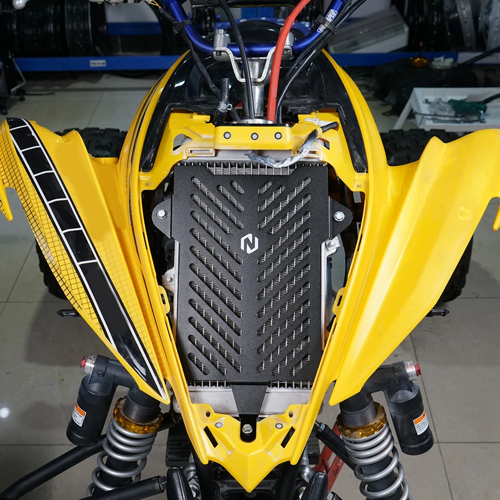 NICECNC ATV 라디에이터 그릴 커버 가드 프로텍터, 야마하 랩터 700 2013-2023 랩터 700R YFM700 700R 용, 고품질 ATV 커버