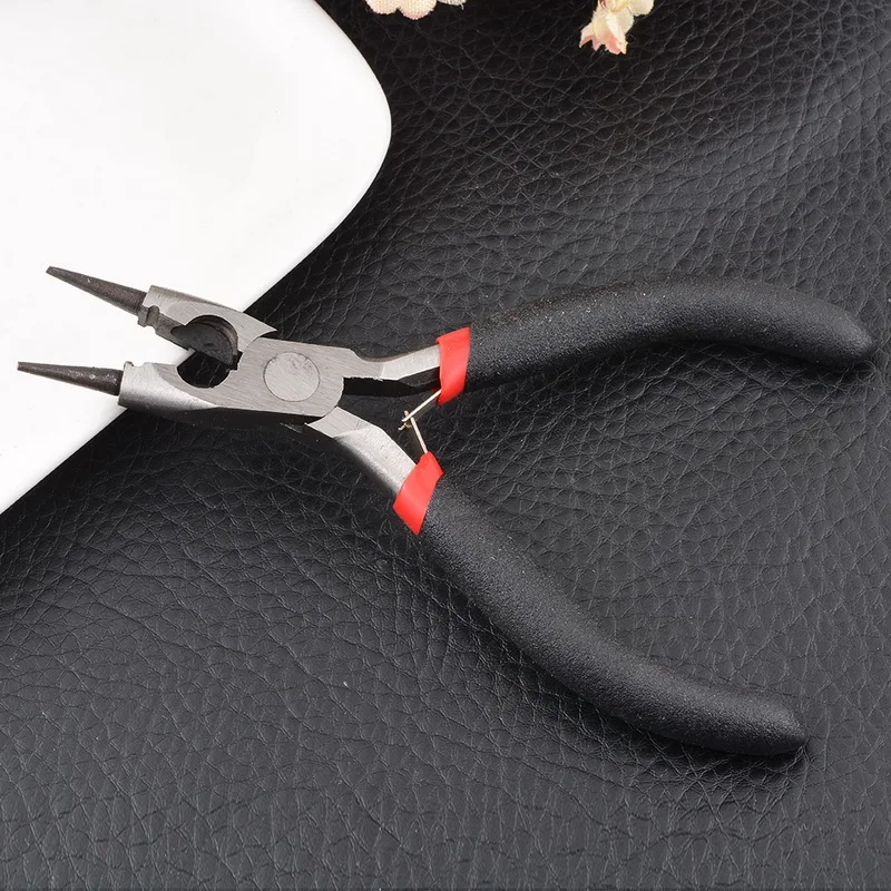 Горячая продажа практичное ювелирное оборудование черные круглогубцы поделки