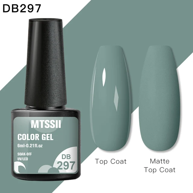 Mtssii Reflective Glitter Gel Nail Polish 6ml Sparkling Auroras Laser Nail Gel Nail Art Varnish Semi Permanent Top Base Gel Q15161 NO Reflective