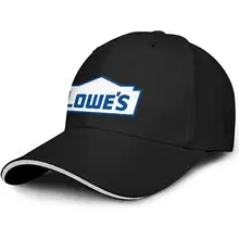 LHSPOSIFD унисекс Для мужчин Бейсбол со шляпой холодное регулируемые спортивные Lowe's(пять ночей у Фредди)-логотип-синий-плоские Кепки