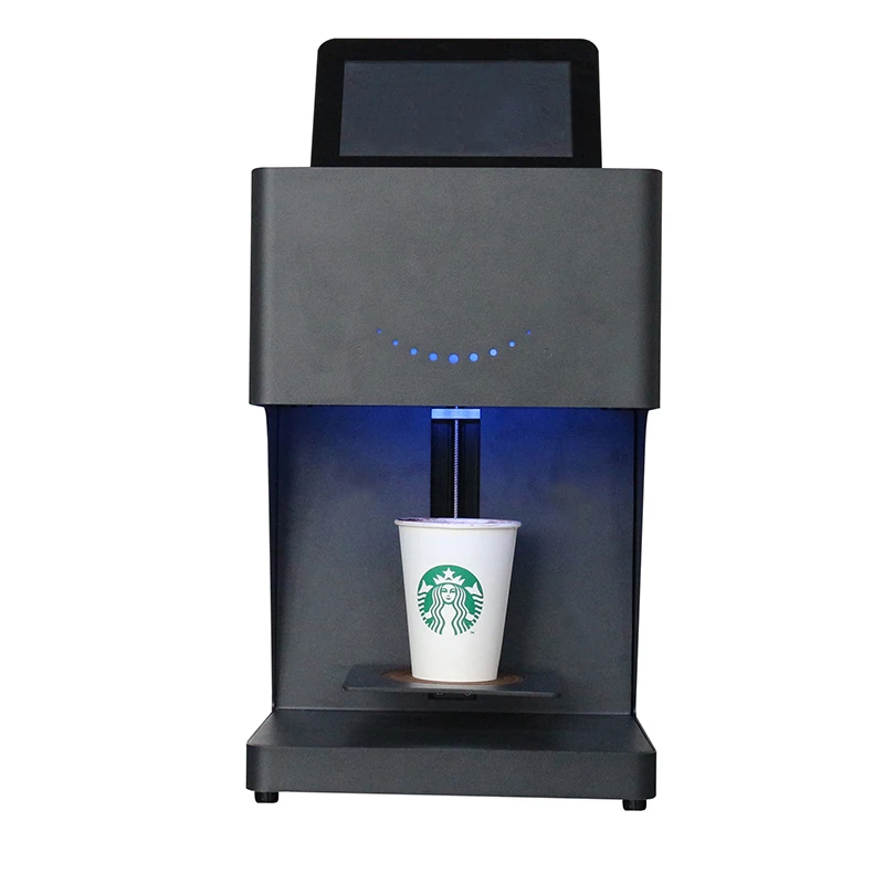 Полный умный пенный принтер для напитков латте кофе принтер съедобный пищевой принтер с сенсорным экраном