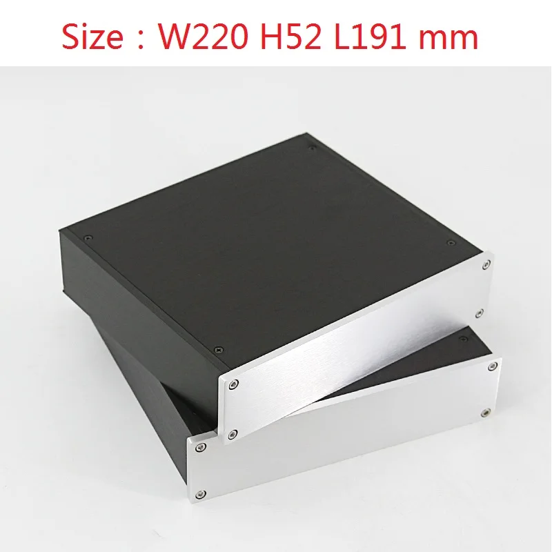 

2205 DAC Amplifier Case Aluminum Chassis Power Supply DIY Case Size(mm): W220 H52 L191